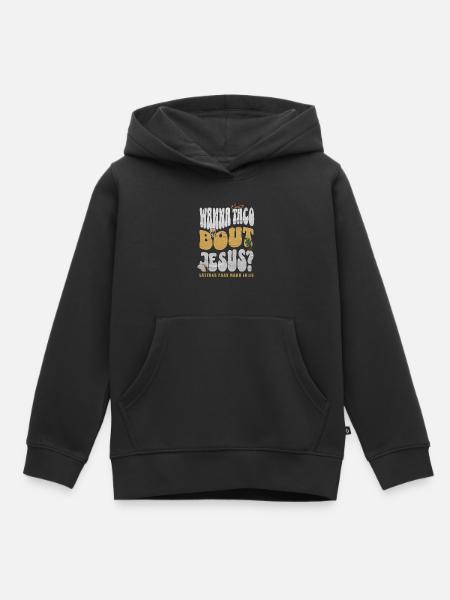 Taco - Kinder Premium Organic Hoodie - Schwarz