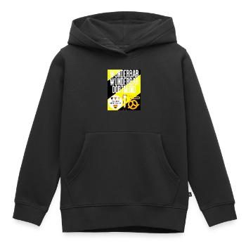 Dortmund - Sweat Premium à capuche enfant bio - noir - Devant - AI Model Kid Male (0cm)