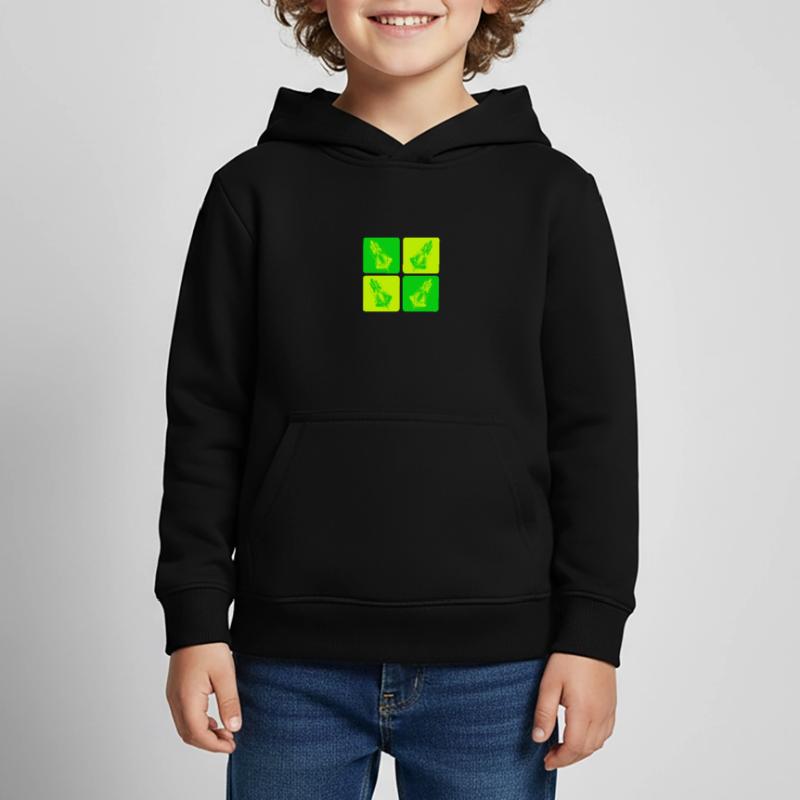 Conception de l’espace Sweat Premium à capuche enfant bio