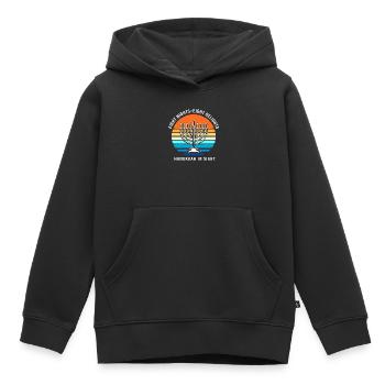 Chanukkah Hanukkah Hanukah - Kinder Premium Organic Hoodie - Schwarz - Vorne - AI Model Kid Male (0cm)