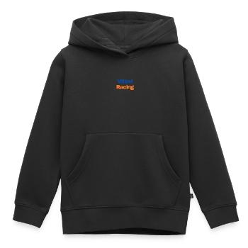 Vittori Racing Logo - Kids Premium Organic Hoodie - black - Front - AI Model Kid Male (0cm)