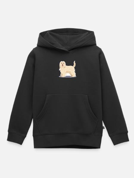 Komondor (Comic) - Kinder Premium Organic Hoodie - Schwarz