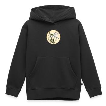 Libellen-Kaiser Anax Imperator - Kinder Premium Organic Hoodie - Schwarz - Vorne - AI Model Kid Male (0cm)