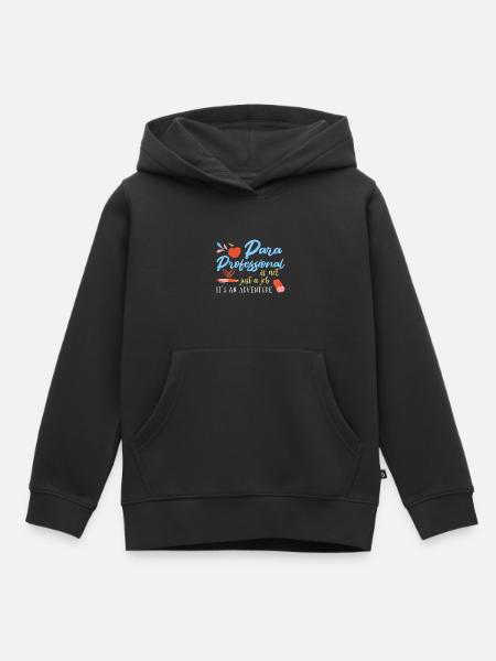 Paraprofessional - Kinder Premium Organic Hoodie - Schwarz