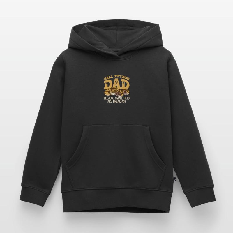 Bananenkugel Python Papa Königspython Besitzer Kinder Premium Organic Hoodie