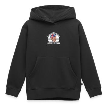 Herztransplantations Herzoperation Herz OP - Sweat Premium à capuche enfant bio - noir - Devant - AI Model Kid Male (0cm)