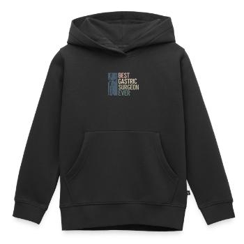 Magenchirurg Chirurg Adipositaschirurgie - Kinder Premium Organic Hoodie - Schwarz - Vorne - AI Model Kid Male (0cm)