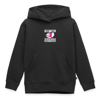 Twirling Recitals Design Für Baton Twirler Und - Kinder Premium Organic Hoodie - Schwarz - Vorne - AI Model Kid Male (0cm)