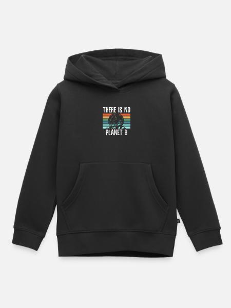 Changement climatique Protection du climat Rain Forest Gift - Sweat Premium à capuche enfant bio - noir