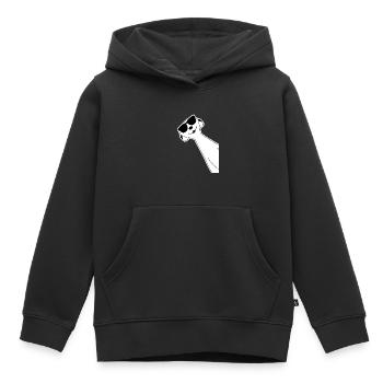 Meerkat funny with sunglasses - Kids Premium Organic Hoodie - black - Front - AI Model Kid Male (0cm)