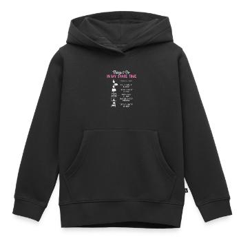KPOP-Freizeit - Kinder Premium Organic Hoodie - Schwarz - Vorne - AI Model Kid Male (0cm)