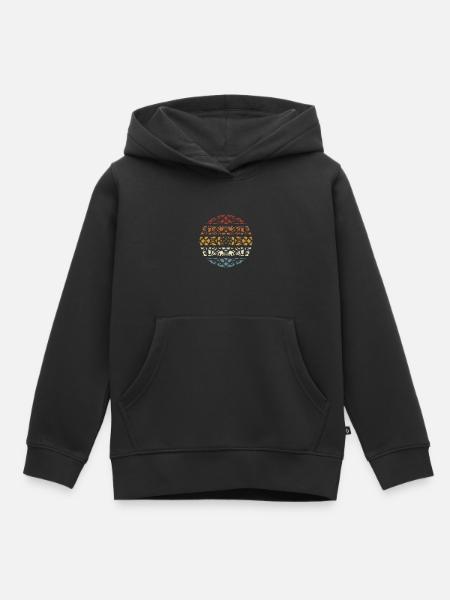 Yoga & Méditation, Namaste, Mandala - Sweat Premium à capuche enfant bio - noir