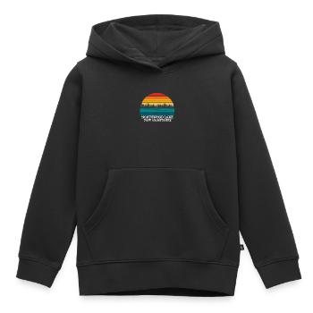 Northwood Lake New Hampshire - Kinder Premium Organic Hoodie - Schwarz - Vorne - AI Model Kid Male (0cm)