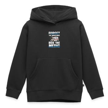 Vergiss Die Ambulanz Fahre Den Sanitäter - Kinder Premium Organic Hoodie - Schwarz - Vorne - AI Model Kid Male (0cm)