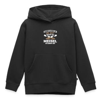 Drechseln Drehen Drechsler - Kinder Premium Organic Hoodie - Schwarz - Vorne - AI Model Kid Male (0cm)