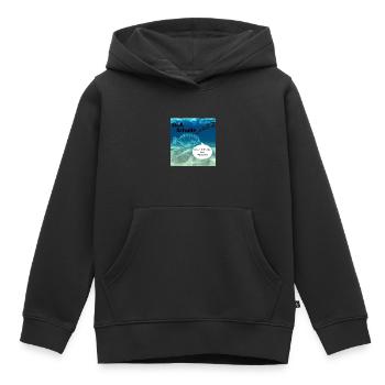 Ola Scholle - Kinder Premium Organic Hoodie - Schwarz - Vorne - AI Model Kid Male (0cm)