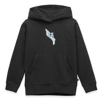 Il d'oléron liebt alle Richtungen - Kinder Premium Organic Hoodie - Schwarz - Vorne - AI Model Kid Male (0cm)