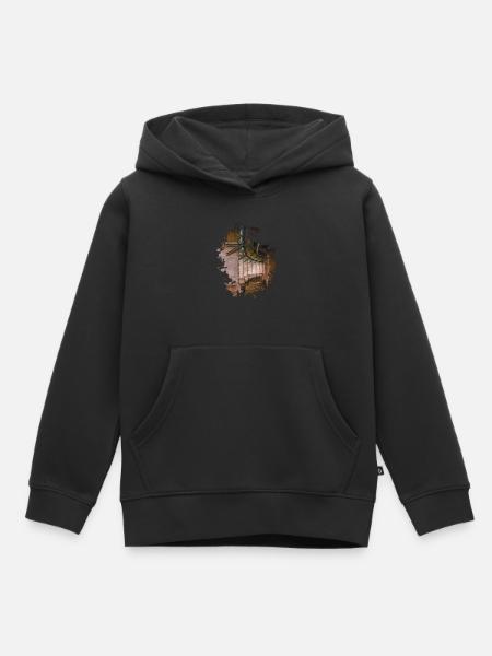 Underground - Kinder Premium Organic Hoodie - Schwarz
