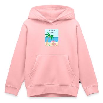 Summer Love - Kinder Premium Organic Hoodie - Rosa - Vorne - AI Model Kid Female (0cm)