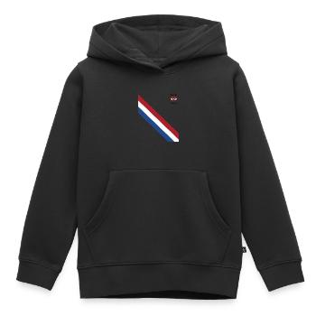 Great Dutch victory - Kids Premium Organic Hoodie - black - Front - AI Model Kid Male (0cm)