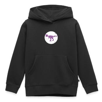 Dinosaure. Je suis un style génial. Animaux. Préhistoire - Sweat Premium à capuche enfant bio - noir - Devant - AI Model Kid Male (0cm)