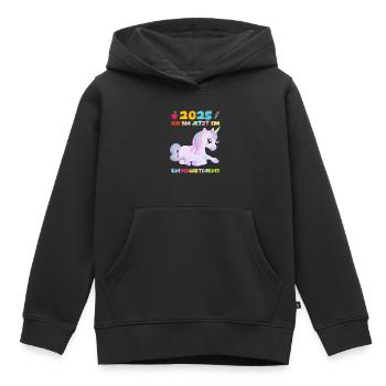 Kindergarten 2025 Mädchen Geschenk Kita 2025 Deko - Kinder Premium Organic Hoodie - Schwarz - Vorne - AI Model Kid Male (0cm)