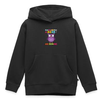 Kindergarten 2025 Kids Gift Kita 2025 Decoration - Kids Premium Organic Hoodie - black - Front - AI Model Kid Male (0cm)