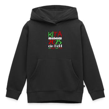 Farewell Kindergarten 2025 Gift Girl Boys - Kids Premium Organic Hoodie - black - Front - AI Model Kid Male (0cm)