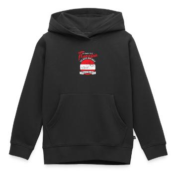 Ich brauch keine Therapie ich muss nach Österreich - Kinder Premium Organic Hoodie - Schwarz - Vorne - AI Model Kid Male (0cm)