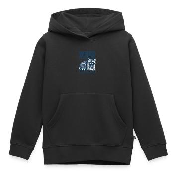 Weird Teachers Build Character Appreciation - Kinder Premium Organic Hoodie - Schwarz - Vorne - AI Model Kid Male (0cm)