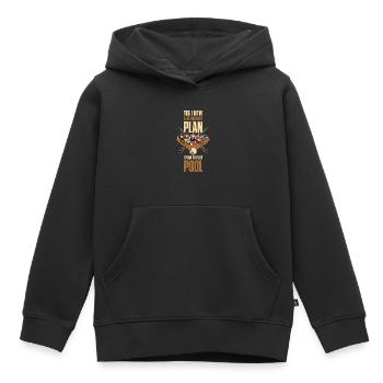 Pool Retirement Billard Cadeau - Sweat Premium à capuche enfant bio - noir - Devant - AI Model Kid Male (0cm)