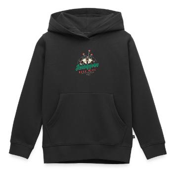 Dart Dart spielen, Schbiggern Fränkisch - Kinder Premium Organic Hoodie - Schwarz - Vorne - AI Model Kid Male (0cm)