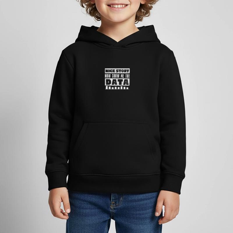 Data Analyst, Data Engineer Kids Premium Organic Hoodie