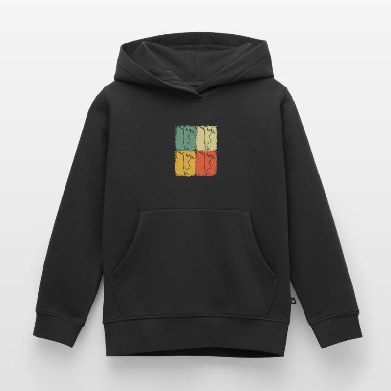 Cornemuse Cornemuse Cornemuse Sweat Premium à capuche enfant bio