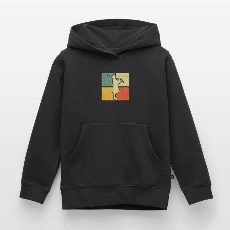 Cornemuse Cornemuse Cornemuse Sweat Premium à capuche enfant bio