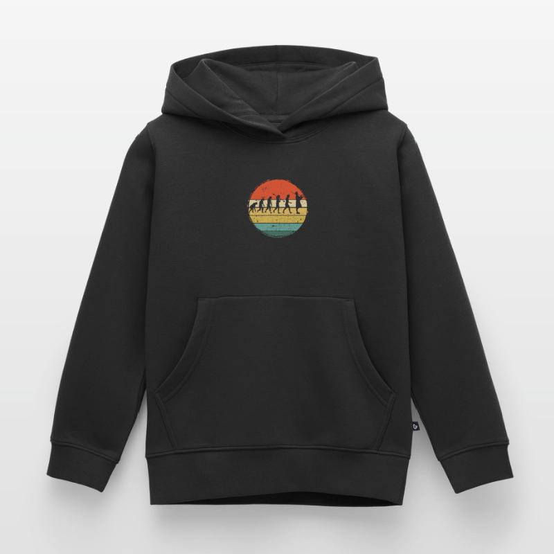 Cornemuse Cornemuse Cornemuse Sweat Premium à capuche enfant bio