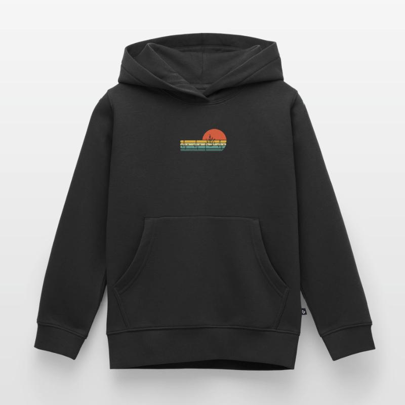Cornemuse Cornemuse Cornemuse Sweat Premium à capuche enfant bio