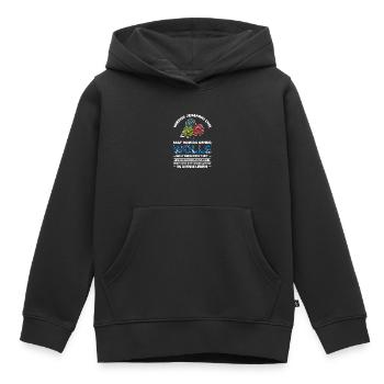 Häkeln Häklerin Handarbeit Geschenk - Kinder Premium Organic Hoodie - Schwarz - Vorne - AI Model Kid Male (0cm)