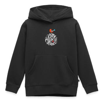 Save the planet - Kinder Premium Organic Hoodie - Schwarz - Vorne - AI Model Kid Male (0cm)