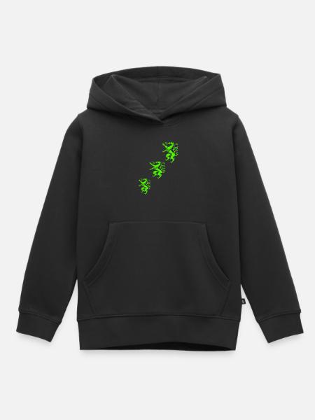 Steiermark - Kinder Premium Organic Hoodie - Schwarz