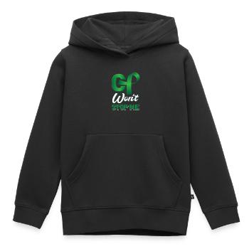 Le CP ne m’arrêtera pas la sensibilisation à la paralysie cérébrale - Sweat Premium à capuche enfant bio - noir - Devant - AI Model Kid Male (0cm)