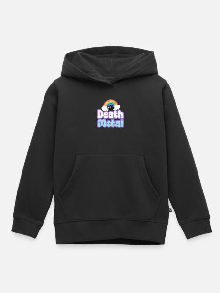 Death metal - Sweat Premium à capuche enfant bio - noir