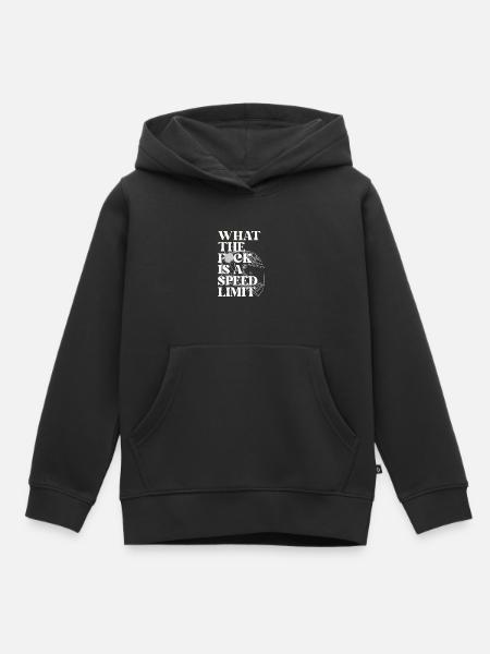 Auto - Kinder Premium Organic Hoodie - Schwarz