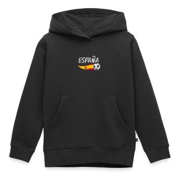 Spanier Spanien - Kinder Premium Organic Hoodie - Schwarz - Vorne - AI Model Kid Male (0cm)