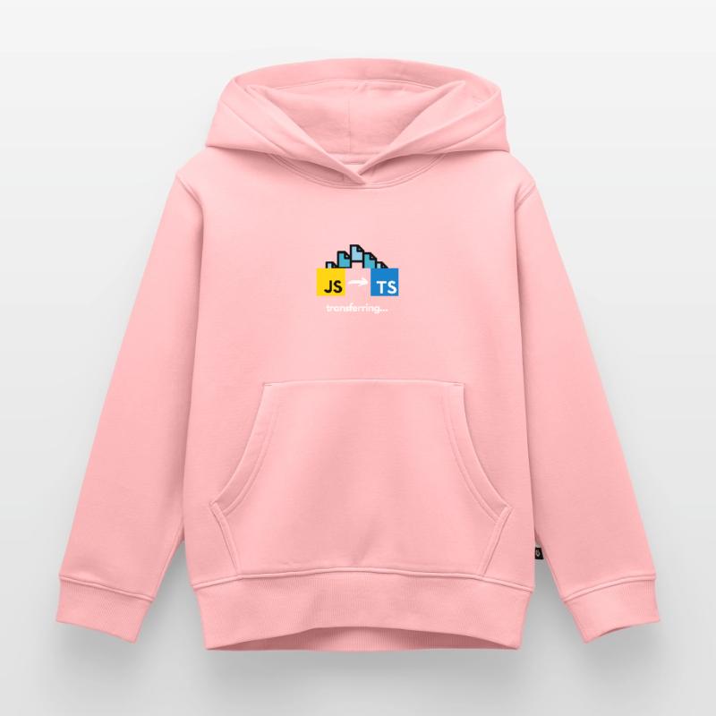 Übertragung von Javascript auf Typescript Kinder Premium Organic Hoodie