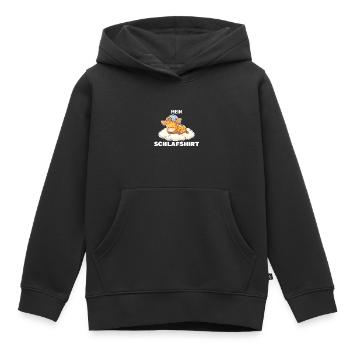 Schlafshirt Giraffe Schlafanzug Geschenk - Kinder Premium Organic Hoodie - Schwarz - Vorne - AI Model Kid Male (0cm)
