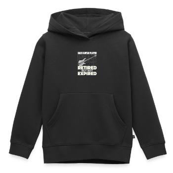 Bassist Bass Gitarre Basser Im Ruhestand - Kinder Premium Organic Hoodie - Schwarz - Vorne - AI Model Kid Male (0cm)