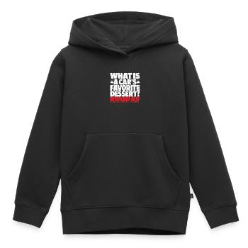 Ölfeld Bohrinsel Humor - Kinder Premium Organic Hoodie - Schwarz - Vorne - AI Model Kid Male (0cm)