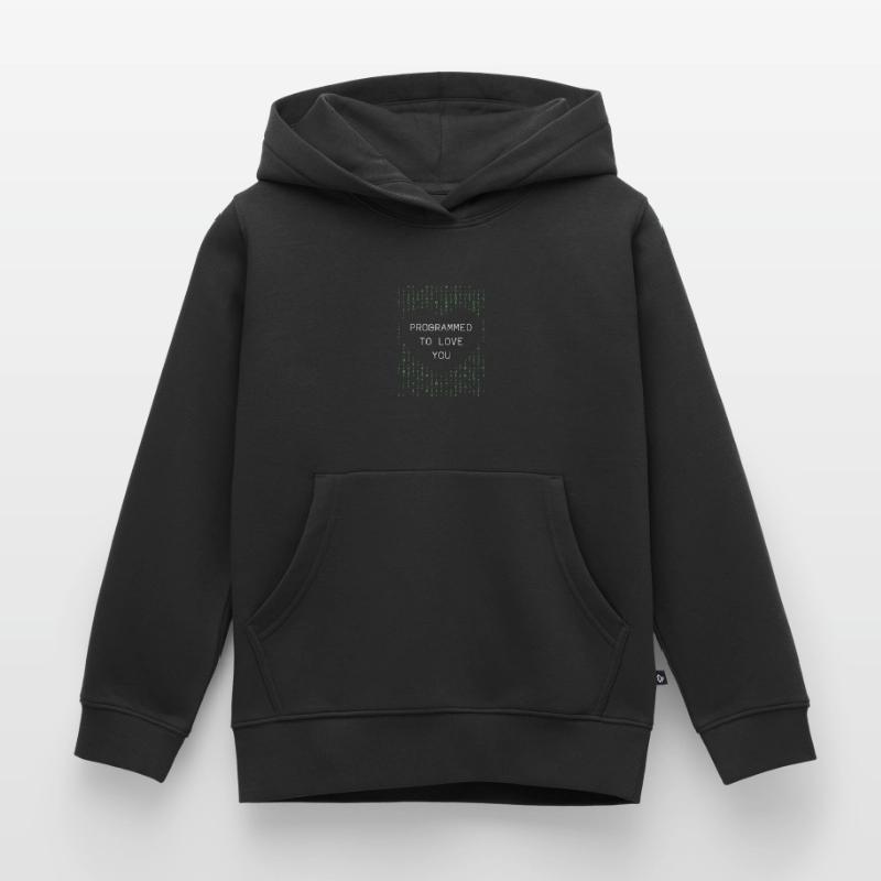 Developer Coder Programmer Kids Premium Organic Hoodie