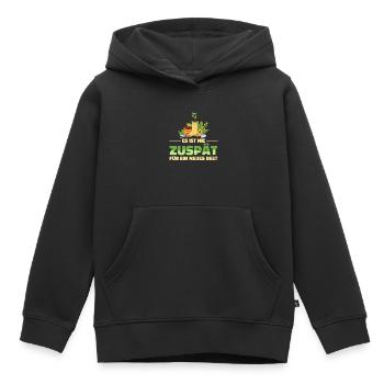 Hobbygärtner Garten Witzig - Kinder Premium Organic Hoodie - Schwarz - Vorne - AI Model Kid Male (0cm)